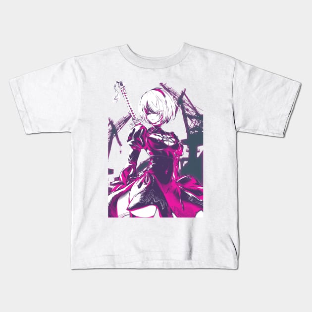 Neon 2B Kids T-Shirt by stingi